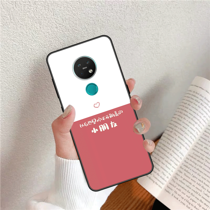 Kuori Nokia 6.2 Luova Muokata Net Red, Kotelo Nokia 6.2 Laukut Rakastunut Sininen