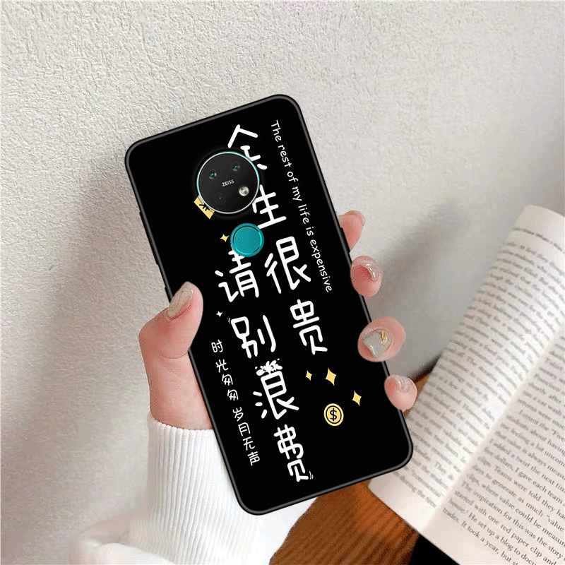 Kuori Nokia 6.2 Luova Muokata Net Red, Kotelo Nokia 6.2 Laukut Rakastunut Sininen