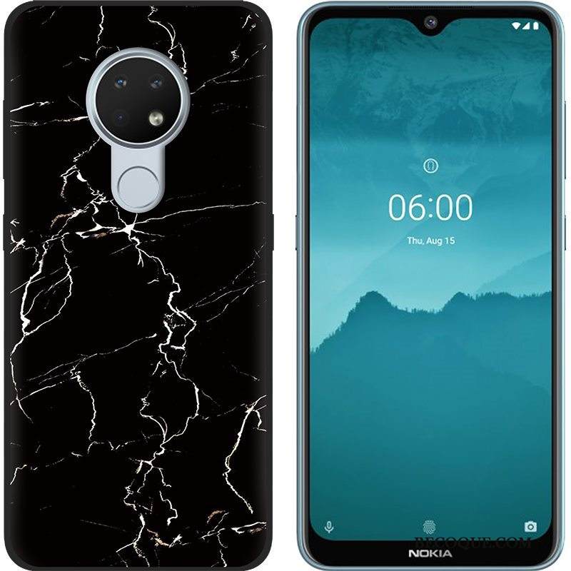 Kuori Nokia 6.2 Luova Violetti Musta, Kotelo Nokia 6.2 Pehmeä Neste Hyvä Myynti Puhelimen Kuoret