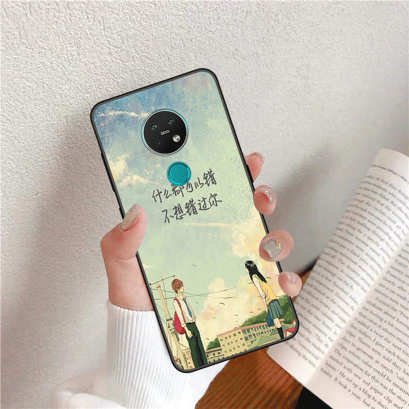 Kuori Nokia 6.2 Suojaus Murtumaton Kustannukset, Kotelo Nokia 6.2 Laukut Rakastunut Musta