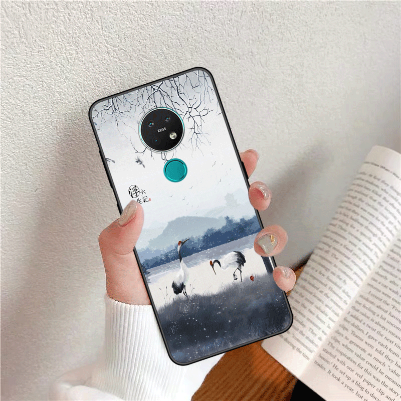 Kuori Nokia 6.2 Suojaus Murtumaton Kustannukset, Kotelo Nokia 6.2 Laukut Rakastunut Musta