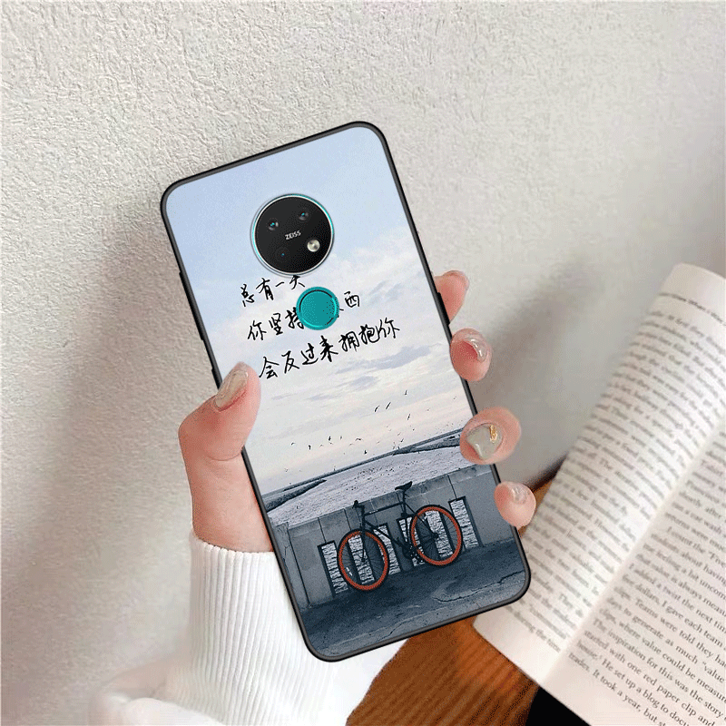 Kuori Nokia 6.2 Suojaus Murtumaton Kustannukset, Kotelo Nokia 6.2 Laukut Rakastunut Musta