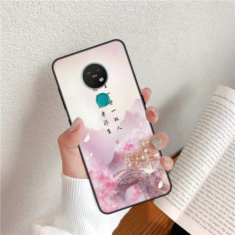 Kuori Nokia 6.2 Suojaus Murtumaton Kustannukset, Kotelo Nokia 6.2 Laukut Rakastunut Musta