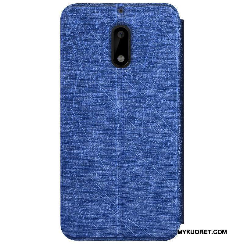 Kuori Nokia 6 Kuoret Sininen Hopea, Kotelo Nokia 6 Suojaus Murtumaton Väriset