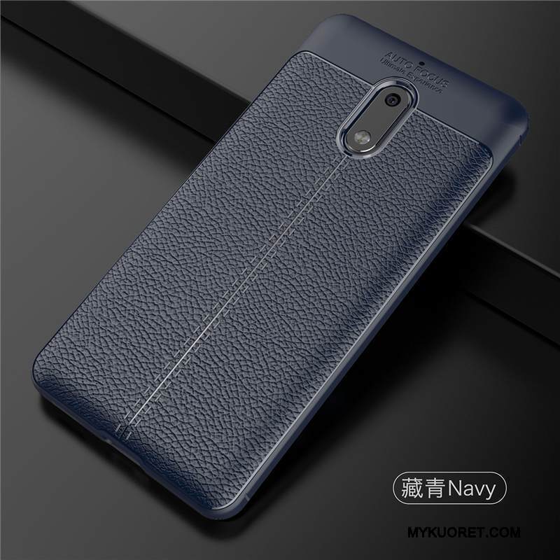 Kuori Nokia 6 Laukut Murtumaton Harmaa, Kotelo Nokia 6 Silikoni Puhelimen Kuoret