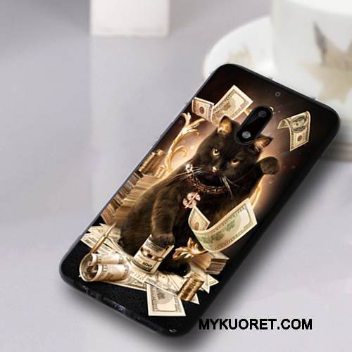 Kuori Nokia 6 Laukut Murtumaton Pesty Suede, Kotelo Nokia 6 Pehmeä Neste Puhelimen Kuoret Sininen