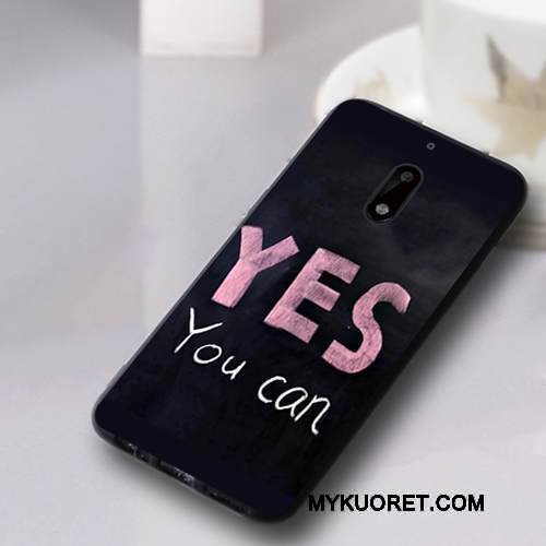 Kuori Nokia 6 Laukut Murtumaton Pesty Suede, Kotelo Nokia 6 Pehmeä Neste Puhelimen Kuoret Sininen