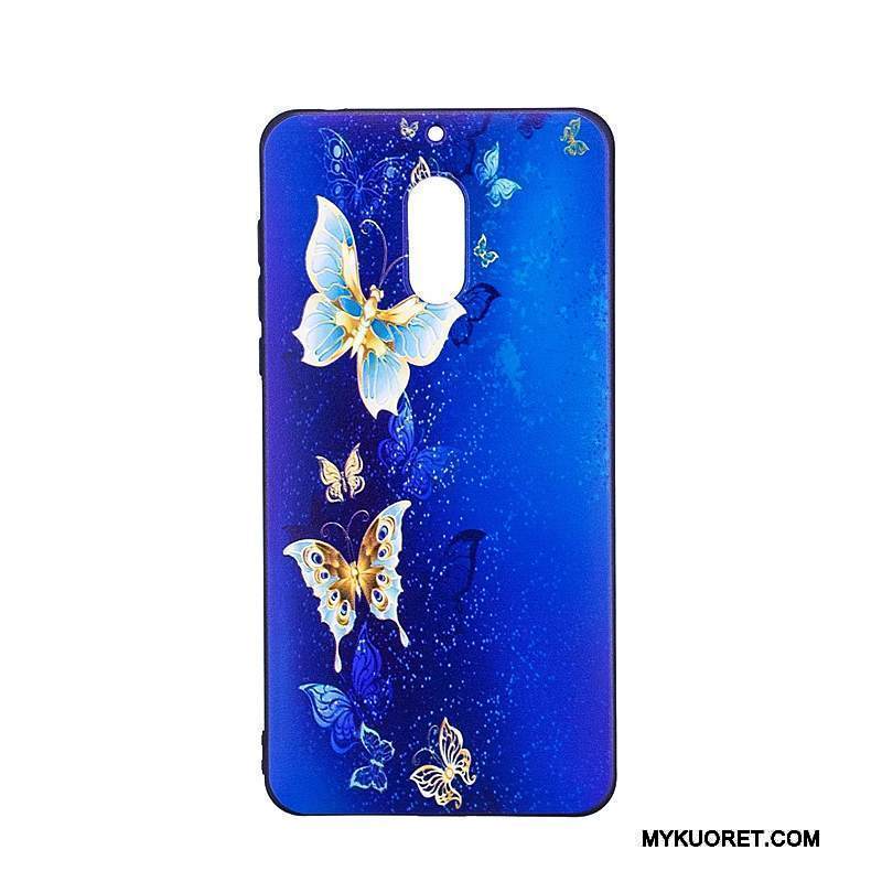 Kuori Nokia 6 Maalaus Trendi Puhelimen Kuoret, Kotelo Nokia 6 Kohokuviointi