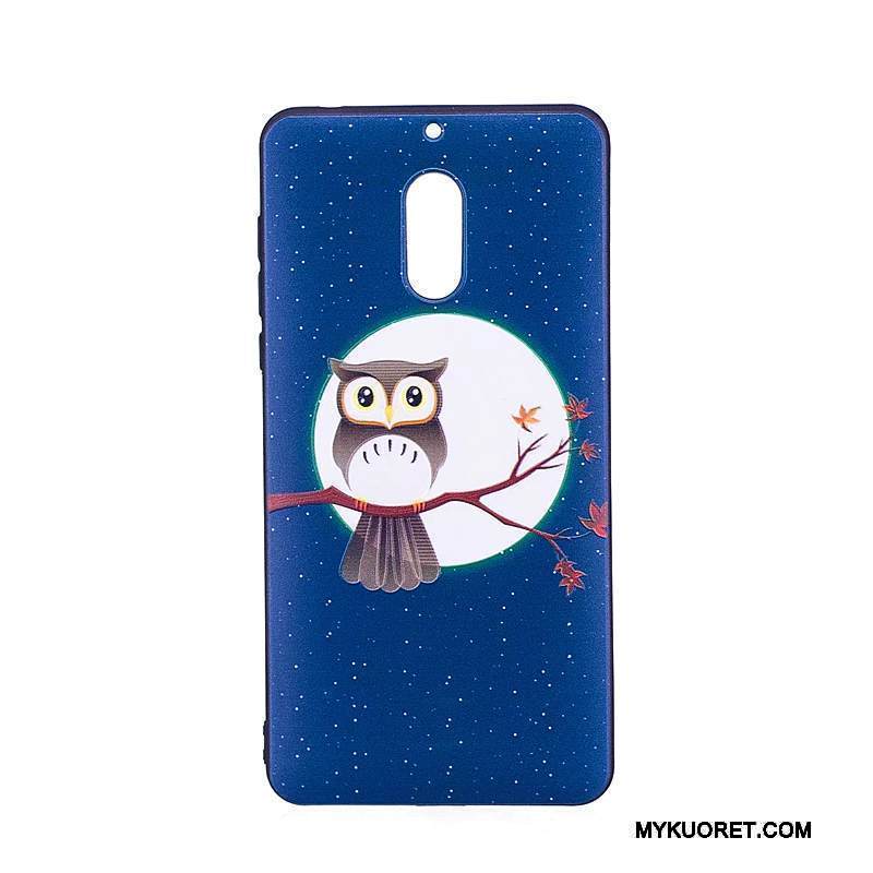 Kuori Nokia 6 Maalaus Trendi Puhelimen Kuoret, Kotelo Nokia 6 Kohokuviointi