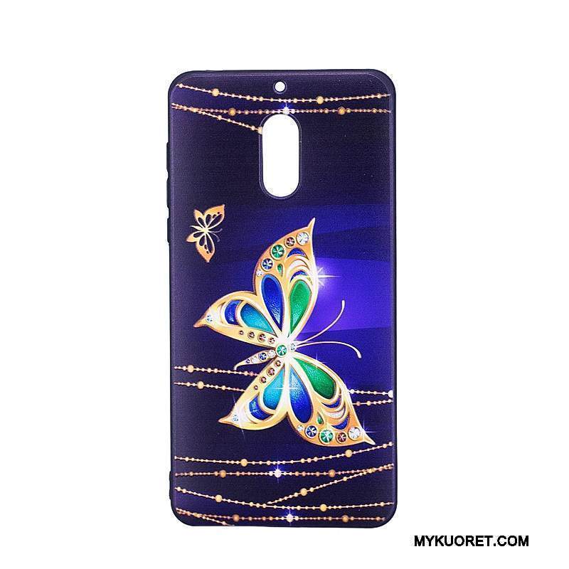 Kuori Nokia 6 Maalaus Trendi Puhelimen Kuoret, Kotelo Nokia 6 Kohokuviointi