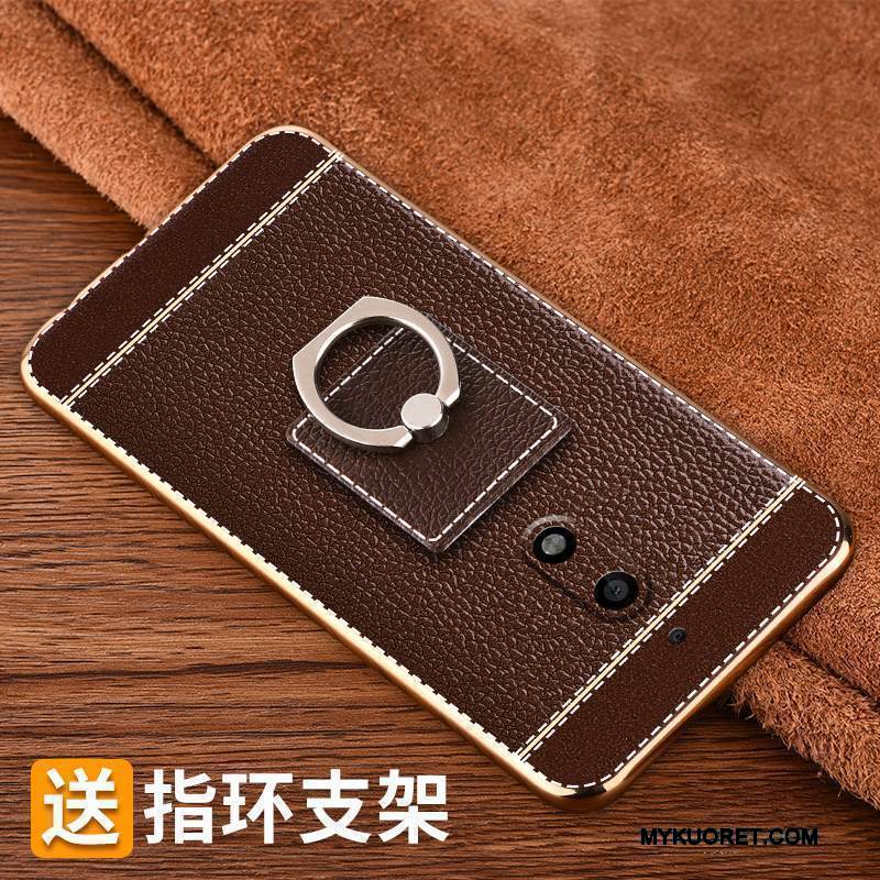 Kuori Nokia 6 Nahka Kukkakuvio Trendi, Kotelo Nokia 6 Suojaus Persoonallisuus Puhelimen Kuoret