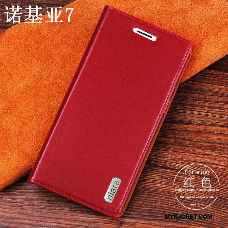 Kuori Nokia 6 Nahka Uusi Sininen, Kotelo Nokia 6 Suojaus