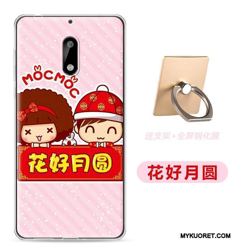 Kuori Nokia 6 Pehmeä Neste Jauhe Ultra, Kotelo Nokia 6 Monivärinen Ohut Puhelimen Kuoret