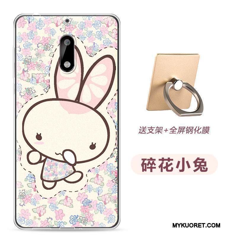 Kuori Nokia 6 Pehmeä Neste Jauhe Ultra, Kotelo Nokia 6 Monivärinen Ohut Puhelimen Kuoret