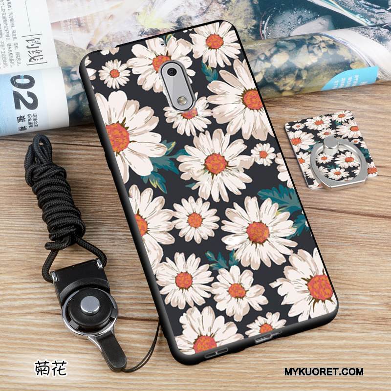 Kuori Nokia 6 Pehmeä Neste Puhelimen Kuoret Oranssi, Kotelo Nokia 6 Silikoni Eurooppa Murtumaton