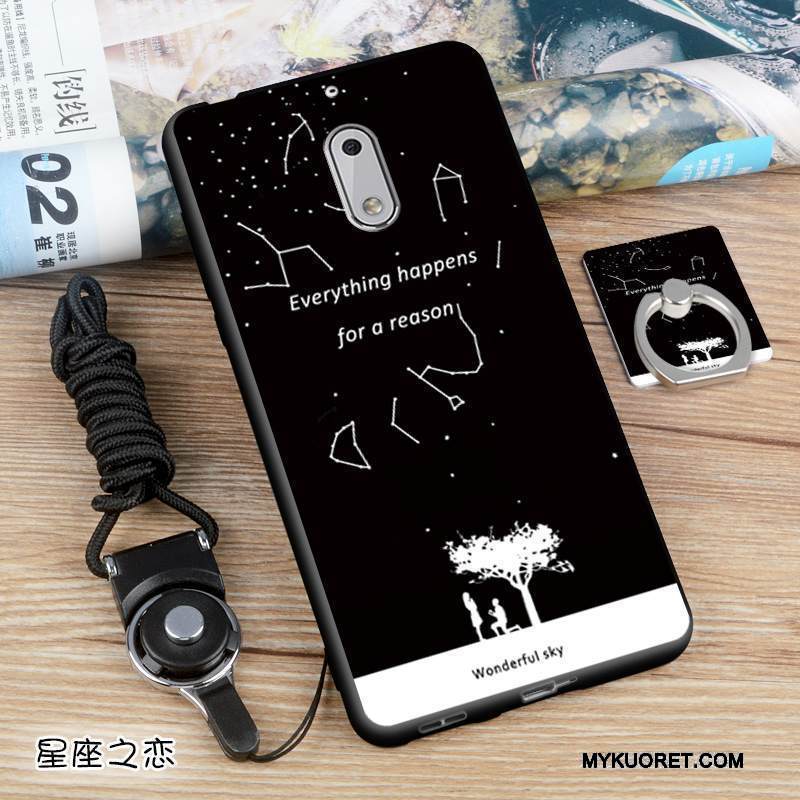 Kuori Nokia 6 Pehmeä Neste Puhelimen Kuoret Oranssi, Kotelo Nokia 6 Silikoni Eurooppa Murtumaton