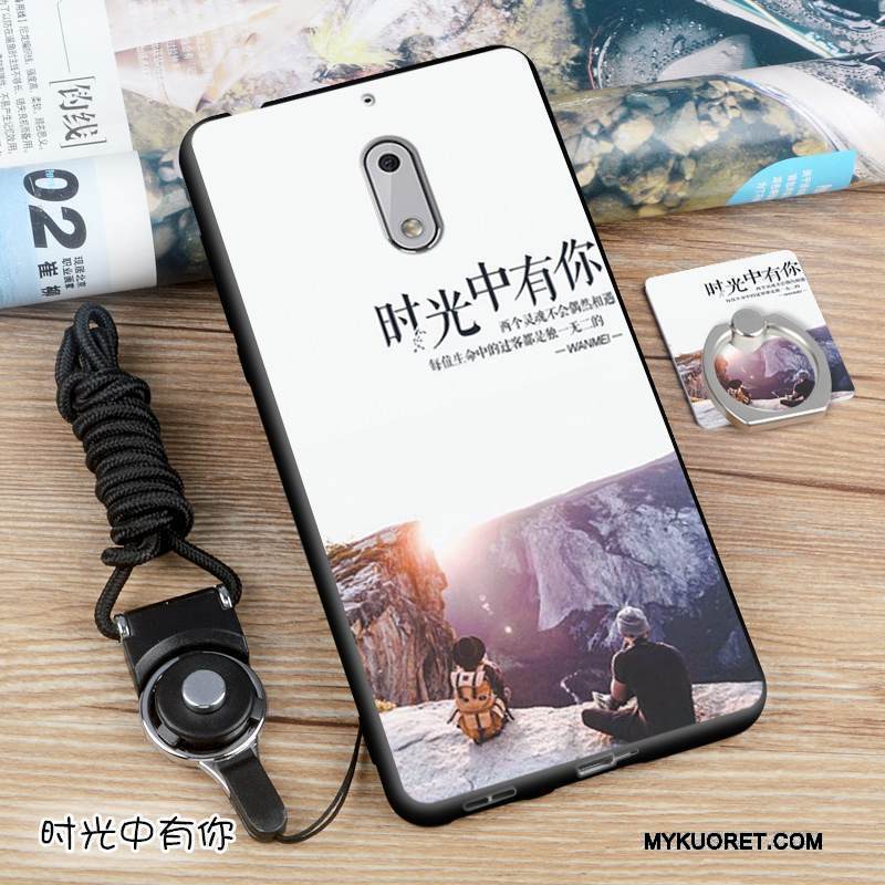 Kuori Nokia 6 Pehmeä Neste Puhelimen Kuoret Oranssi, Kotelo Nokia 6 Silikoni Eurooppa Murtumaton