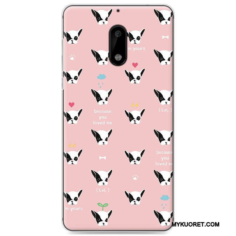 Kuori Nokia 6 Sarjakuva Trendi Vihreä, Kotelo Nokia 6 Suojaus Puhelimen Kuoret Murtumaton