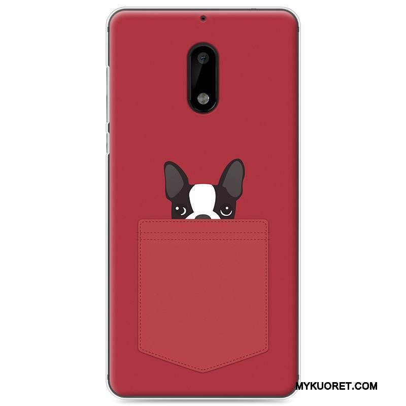 Kuori Nokia 6 Sarjakuva Trendi Vihreä, Kotelo Nokia 6 Suojaus Puhelimen Kuoret Murtumaton