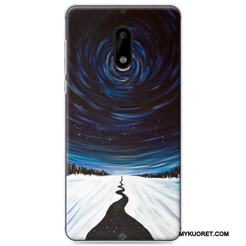 Kuori Nokia 6 Sarjakuva Trendi Vihreä, Kotelo Nokia 6 Suojaus Puhelimen Kuoret Murtumaton