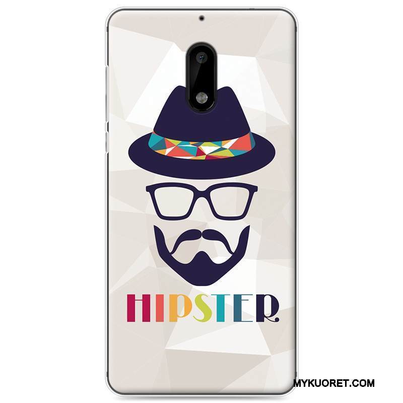 Kuori Nokia 6 Sarjakuva Trendi Vihreä, Kotelo Nokia 6 Suojaus Puhelimen Kuoret Murtumaton