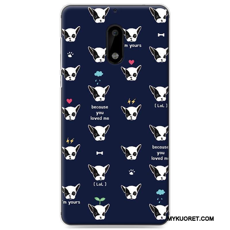 Kuori Nokia 6 Sarjakuva Trendi Vihreä, Kotelo Nokia 6 Suojaus Puhelimen Kuoret Murtumaton