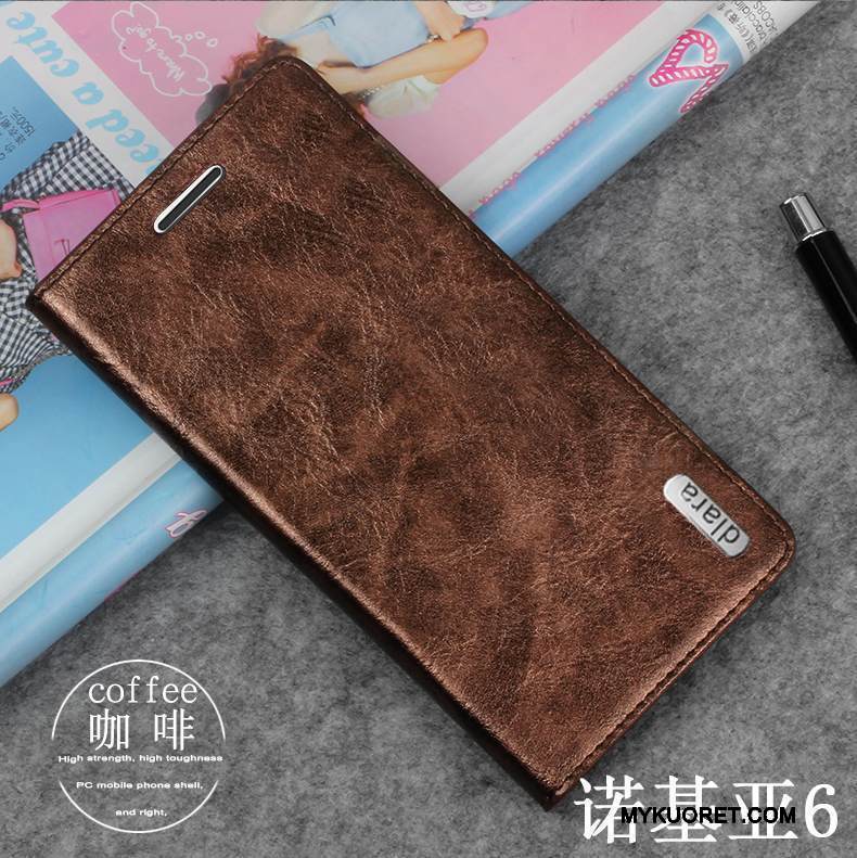 Kuori Nokia 6 Silikoni Kulta Murtumaton, Kotelo Nokia 6 Laukut