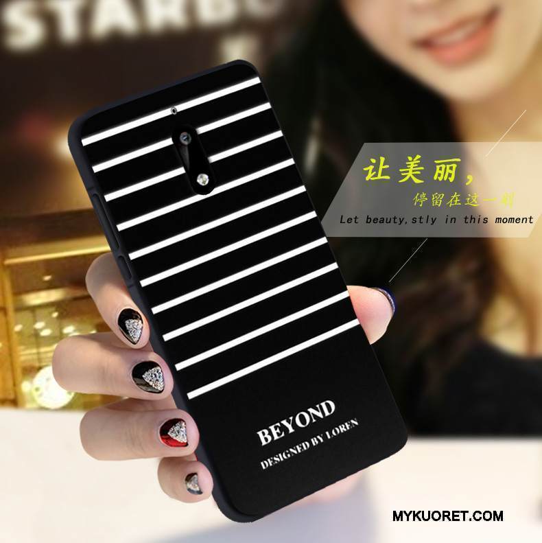 Kuori Nokia 6 Silikoni Valkoinen Yksinkertainen, Kotelo Nokia 6 Pehmeä Neste Puhelimen Kuoret Punainen