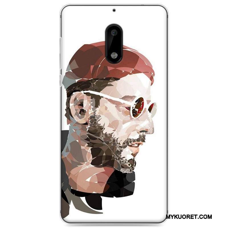 Kuori Nokia 6 Suojaus Vihreä Puhelimen Kuoret, Kotelo Nokia 6 Laukut Rakastunut