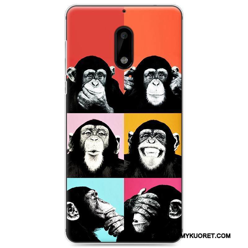 Kuori Nokia 6 Suojaus Vihreä Puhelimen Kuoret, Kotelo Nokia 6 Laukut Rakastunut