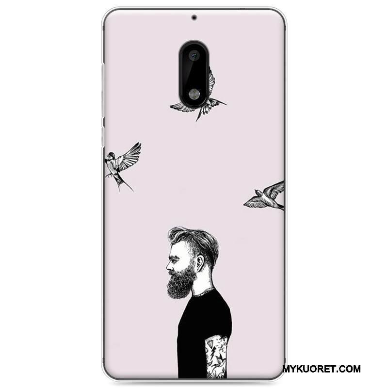 Kuori Nokia 6 Suojaus Vihreä Puhelimen Kuoret, Kotelo Nokia 6 Laukut Rakastunut