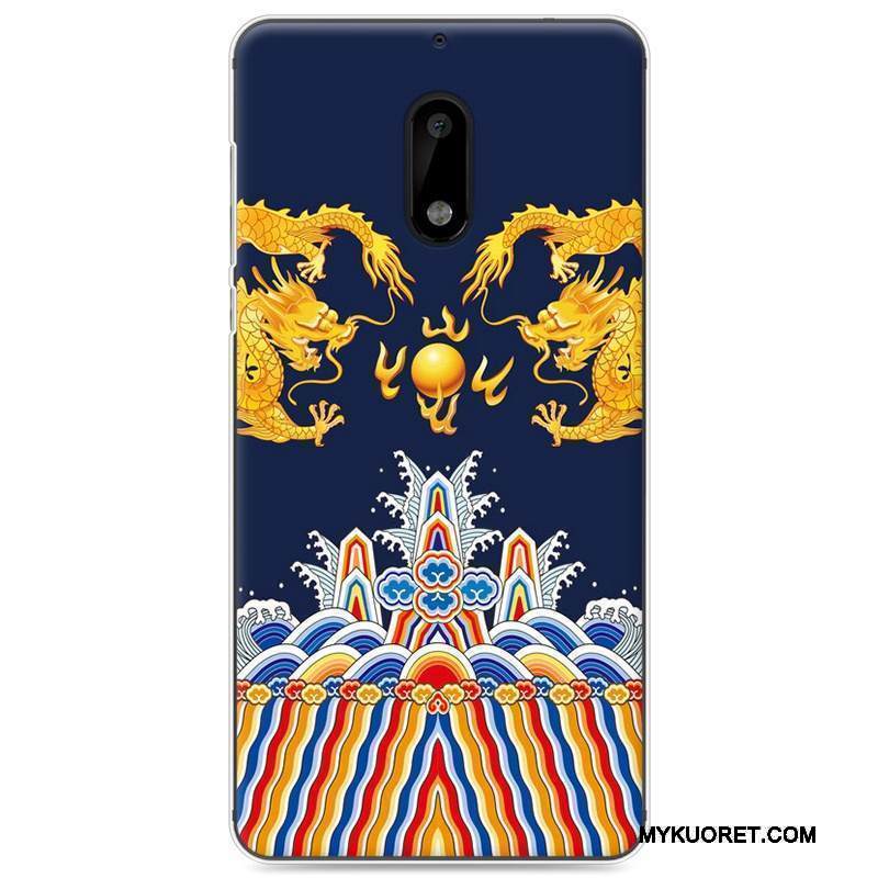 Kuori Nokia 6 Suojaus Vihreä Puhelimen Kuoret, Kotelo Nokia 6 Laukut Rakastunut