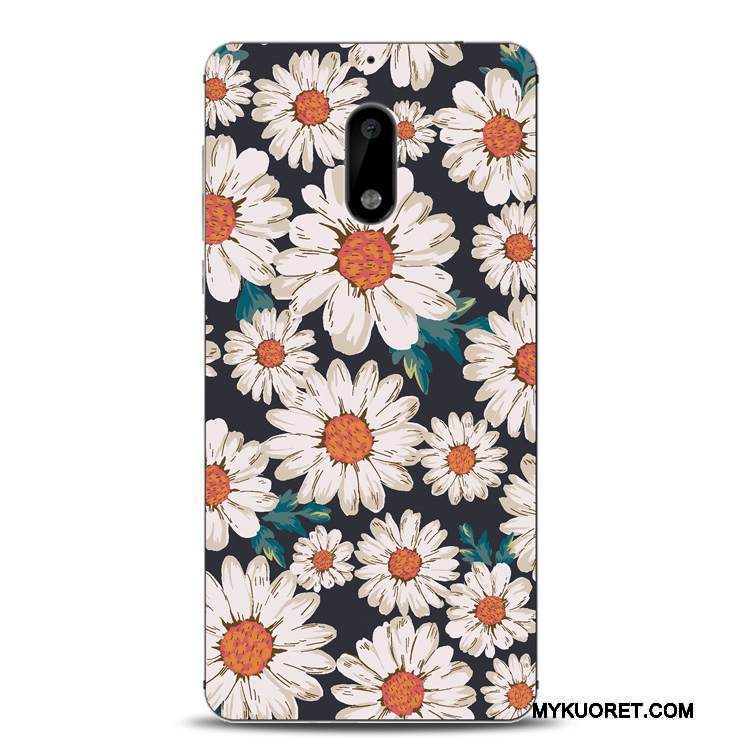 Kuori Nokia 6 Tuki Puhelimen Kuoret Vihreä, Kotelo Nokia 6 Laukut Muste