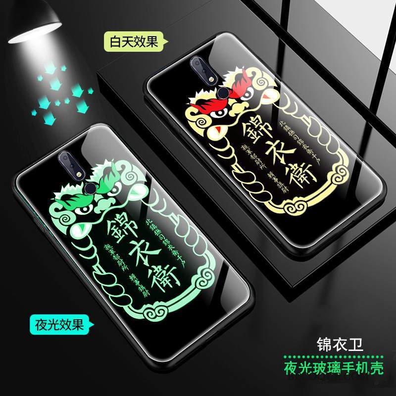 Kuori Nokia 7.1 L Kirkas, Kotelo Nokia 7.1 Puhelimen Kuoret Lasi