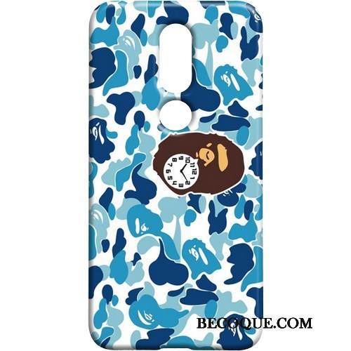 Kuori Nokia 7.1 Luova Viileä Pesty Suede, Kotelo Nokia 7.1 Suojaus Ultra Uusi