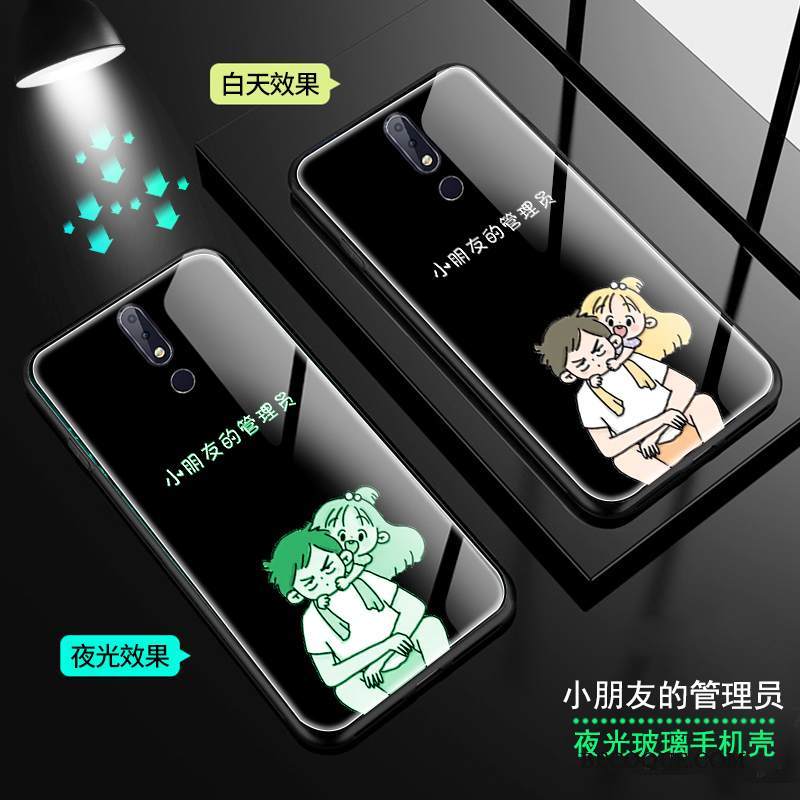 Kuori Nokia 7.1 Rakastunut Pieni, Kotelo Nokia 7.1 Puhelimen Kuoret Musta