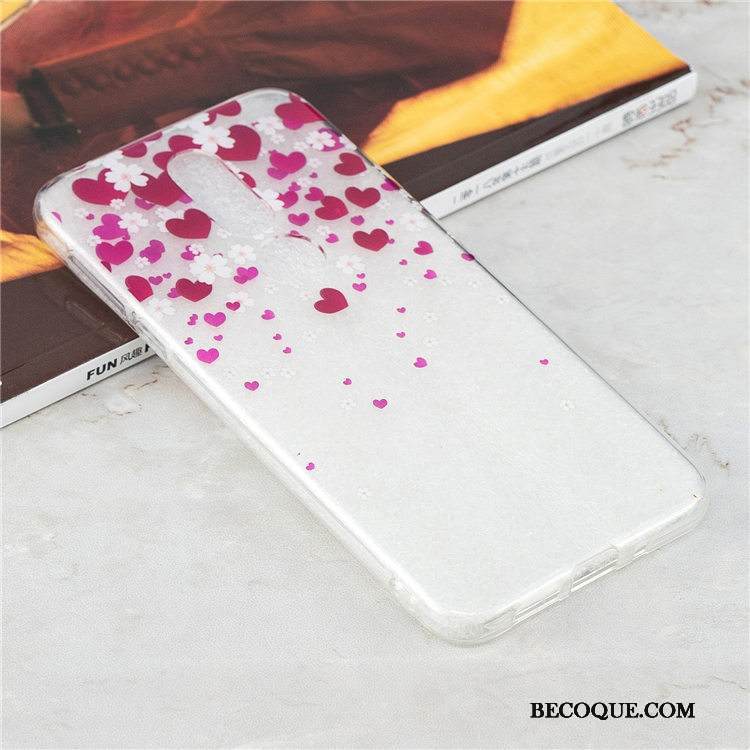 Kuori Nokia 7.1 Sarjakuva Murtumaton Sininen, Kotelo Nokia 7.1 Pehmeä Neste Ripustettavat Koristeet Puhelimen Kuoret