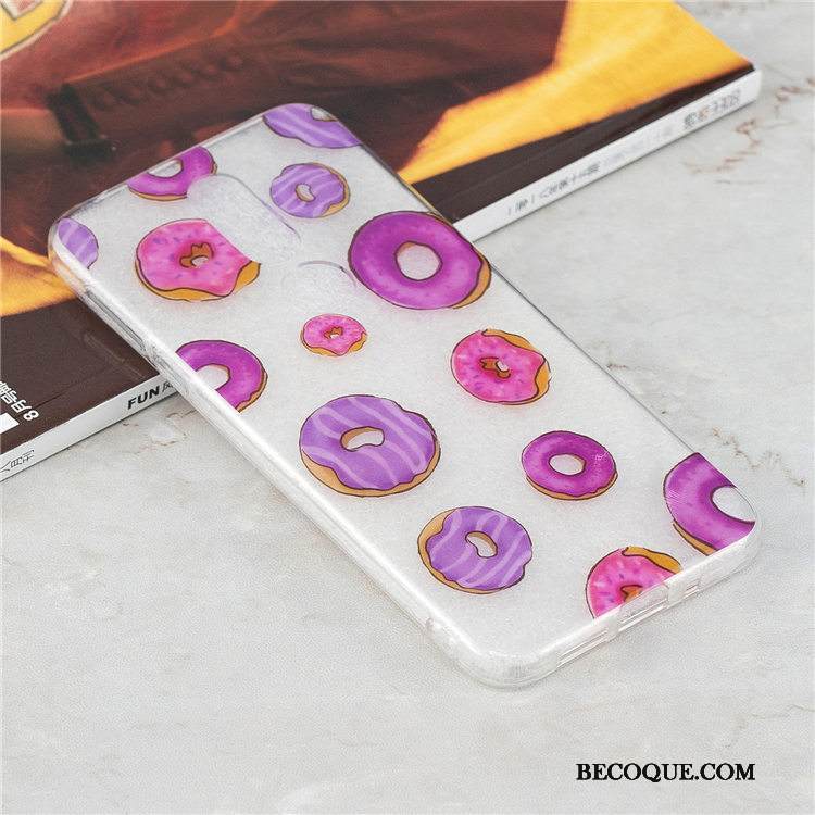 Kuori Nokia 7.1 Sarjakuva Murtumaton Sininen, Kotelo Nokia 7.1 Pehmeä Neste Ripustettavat Koristeet Puhelimen Kuoret