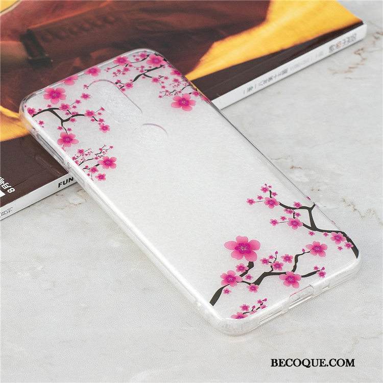 Kuori Nokia 7.1 Sarjakuva Murtumaton Sininen, Kotelo Nokia 7.1 Pehmeä Neste Ripustettavat Koristeet Puhelimen Kuoret