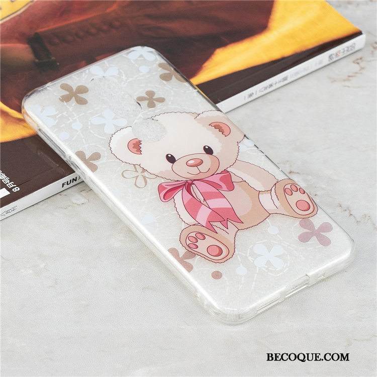 Kuori Nokia 7.1 Sarjakuva Murtumaton Sininen, Kotelo Nokia 7.1 Pehmeä Neste Ripustettavat Koristeet Puhelimen Kuoret