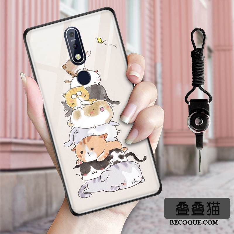 Kuori Nokia 7.1 Suojaus Lasi Jauhe, Kotelo Nokia 7.1 Kustannukset Suuntaus