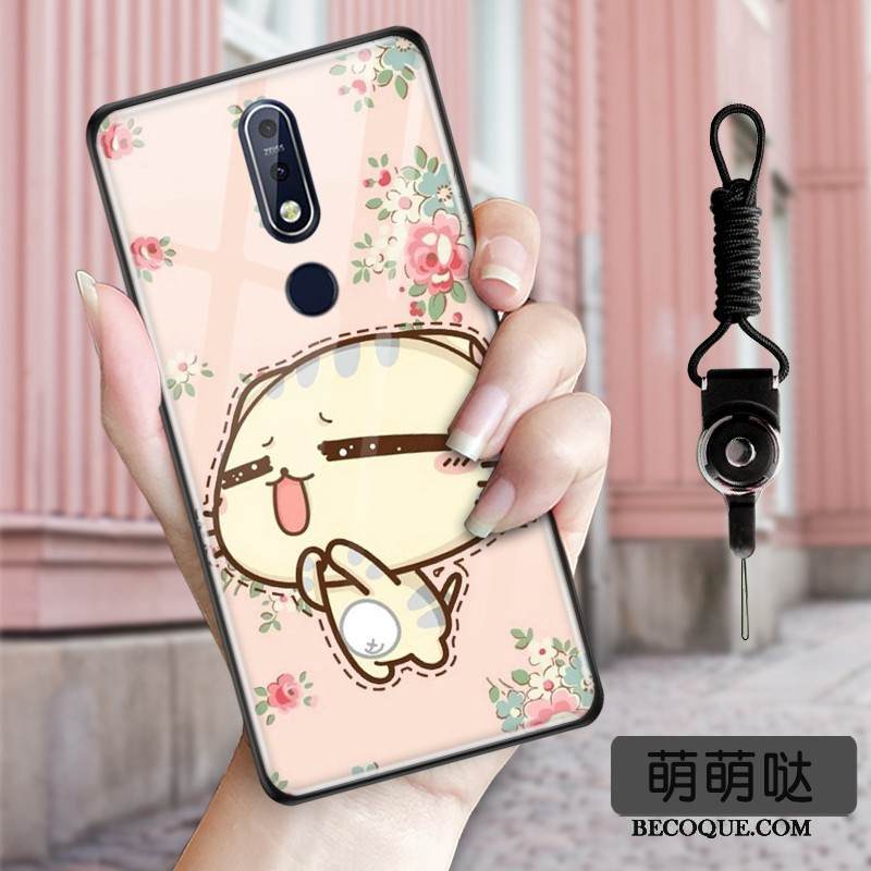 Kuori Nokia 7.1 Suojaus Lasi Jauhe, Kotelo Nokia 7.1 Kustannukset Suuntaus