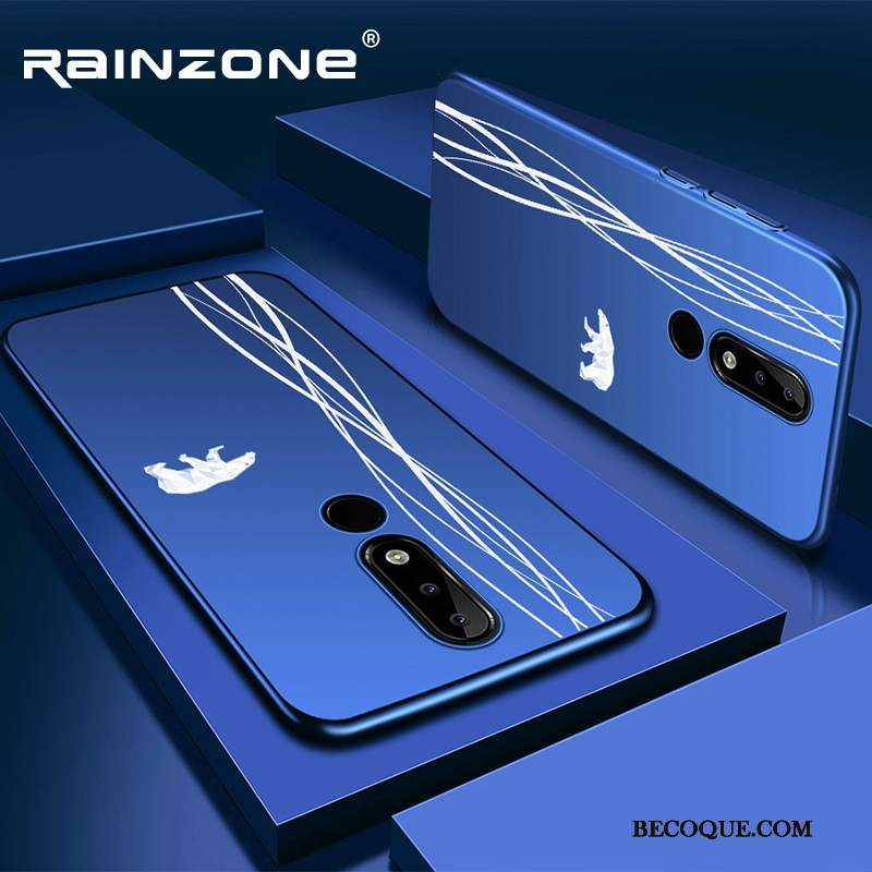 Kuori Nokia 7.1 Suojaus Persoonallisuus Murtumaton, Kotelo Nokia 7.1 Luova Ultra Ohut