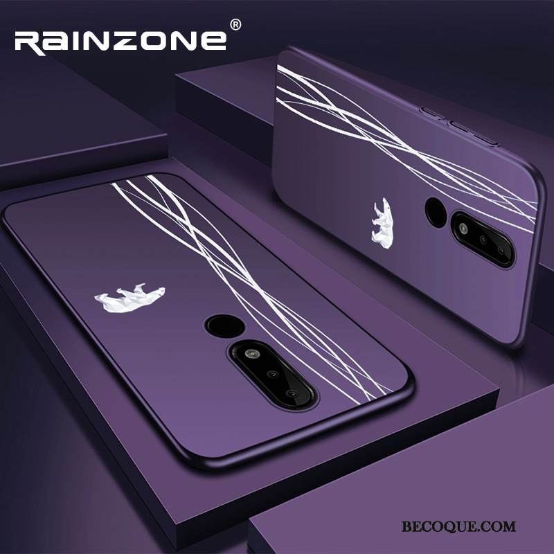 Kuori Nokia 7.1 Suojaus Persoonallisuus Murtumaton, Kotelo Nokia 7.1 Luova Ultra Ohut