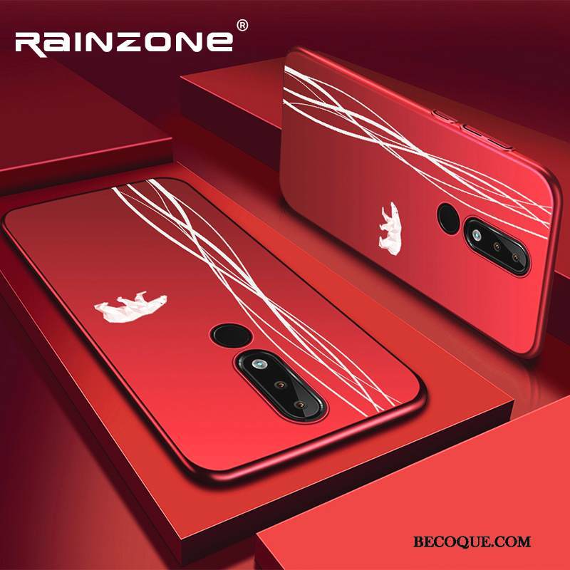 Kuori Nokia 7.1 Suojaus Persoonallisuus Murtumaton, Kotelo Nokia 7.1 Luova Ultra Ohut