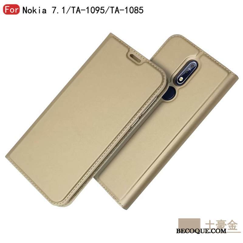 Kuori Nokia 7.1 Tila Persoonallisuus Puhelimen Kuoret, Kotelo Nokia 7.1 Kuoret Kulta Liiketoiminta