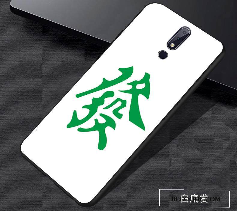 Kuori Nokia 7.1 Valkoinen Puhelimen Kuoret, Kotelo Nokia 7.1