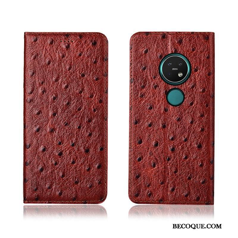 Kuori Nokia 7.2 Kuoret Puhelimen Kuoret Punainen, Kotelo Nokia 7.2 Pehmeä Neste Kukkakuvio Murtumaton