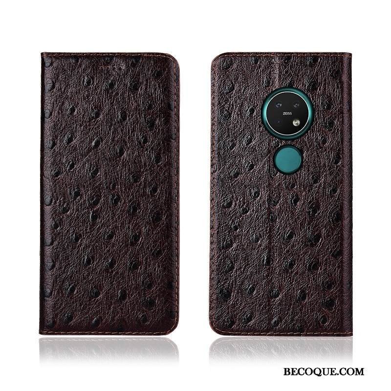 Kuori Nokia 7.2 Kuoret Puhelimen Kuoret Punainen, Kotelo Nokia 7.2 Pehmeä Neste Kukkakuvio Murtumaton