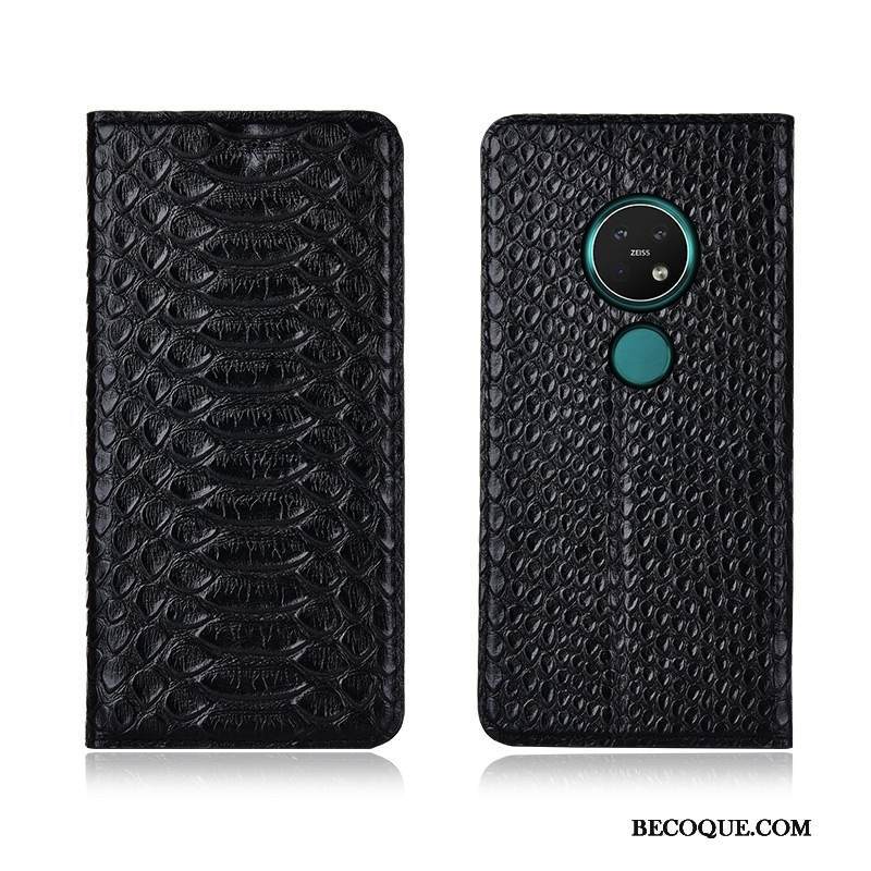 Kuori Nokia 7.2 Laukut Murtumaton Musta, Kotelo Nokia 7.2 Pehmeä Neste Kukkakuvio Puhelimen Kuoret